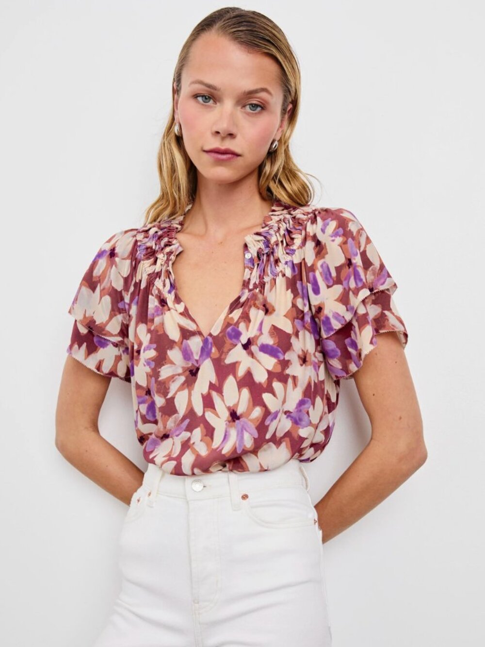 Rails | Kamila Top in Amaranth